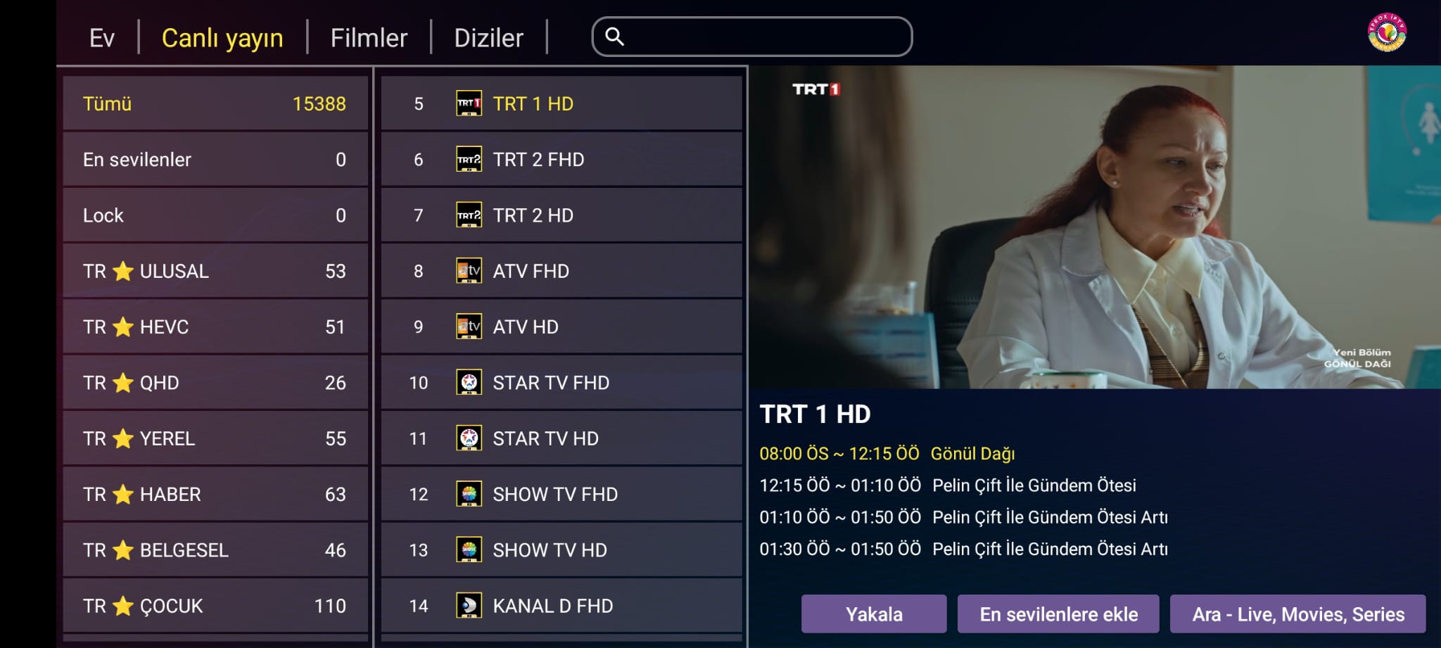Eprox İpTv Player